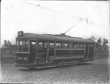 Melbourne Brunswick & Coburg Tramways Trust car 10