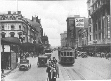 W2.570 on Swanston & Bourke St., c. 1929~1930