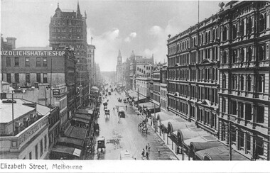 Elizabeth Street from Flinders Street