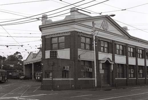 Kew Tram depot - building