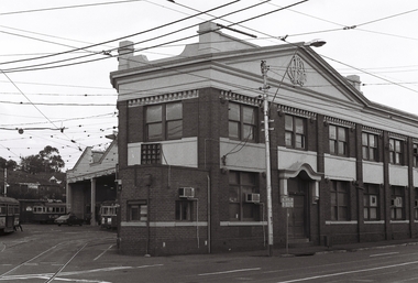 Kew Tram depot - building