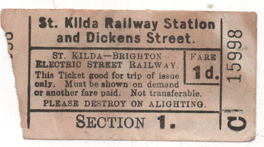VR - St Kilda station & Dickens St