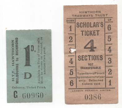 HTT 1d & Scholars tickets