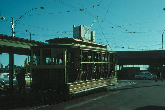 Tram V 214 at Princes Bridge - 2