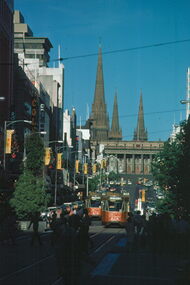 Z class trams 89 & 74 in Bourke St - 2