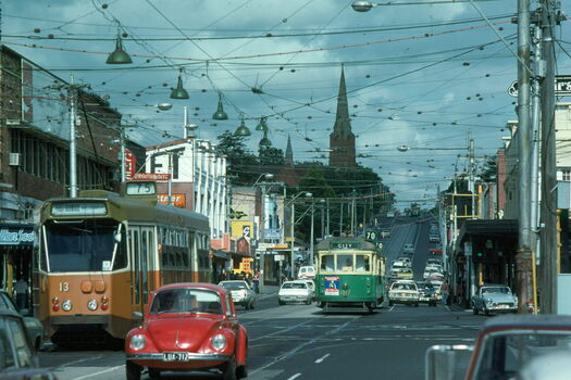 Z13 and W7 1017 at Camberwell Junction