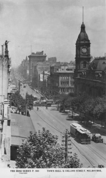 Town Hall and Collins Street