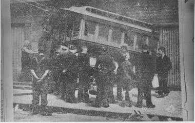 Cable trailer car collision