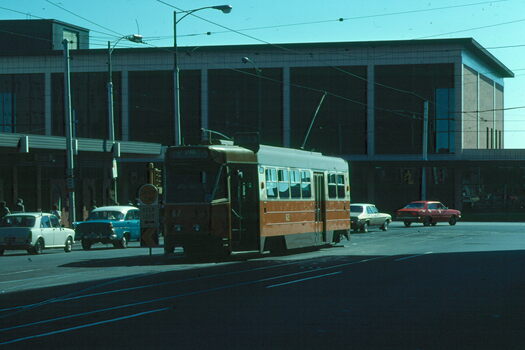 Bourke St and Z class trams - 1