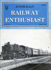 Australian Railway Enthusiast - cover