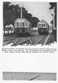 Victoria Parade terminus