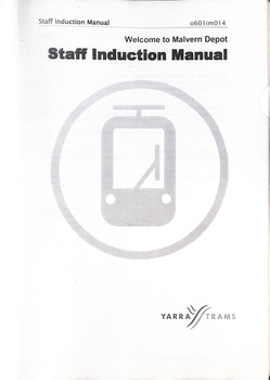 "Malvern Depot - Staff Induction Manual"