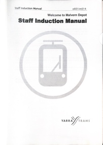 "Malvern Depot - Staff Induction Manual"