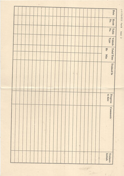 "Record of Practical Training"