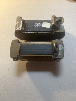 Carbon skid - underside view