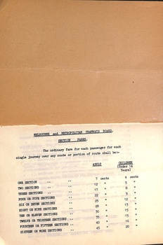 MMTB Section Fares - Buses - 1