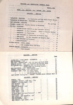 MMTB Section Fares - Buses - 4
