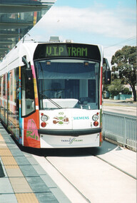 Photograph - Front of D2 5006 decorated for 100 years of electric trams, Morris Moller, 11/2006