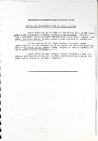 Collection of MMTB and MTA instructions - 1st sheet