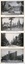 Collage of four vintage black and white photographs of Melbourne, Australia: the Botanical Gardens and Government House, Princes Bridge and the city skyline, a view down Collins Street with a tram, and the Royal Melbourne Hospital.