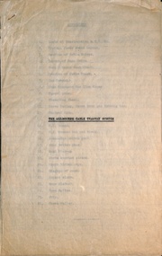 "The Melbourne Cable Tramway System" - cover sheet