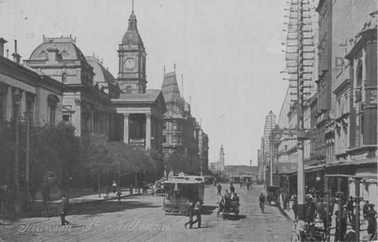 Swanston St Melbourne