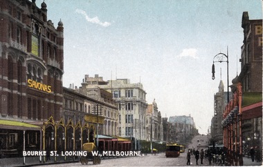Bourke St, Looking West