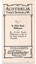 Vintage swap or cigarette card advertising "Australia First Series of 36" with "No. 1. St. Kilda Road, Melbourne." text, indicating it's issued by Westminster Tobacco Co. Ltd., London.