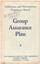 Cover of a "Group Assurance Plan" booklet from the Melbourne and Metropolitan Tramways Board, with "The Colonial Mutual Life Assurance Society Limited" at the bottom.
