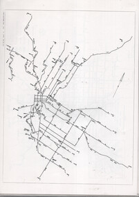 Document - Melbourne tramway information sheets in a folder, Public Transport Corporation (PTC), 1990s