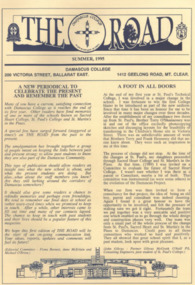 Magazine - The Road - Inaugural 1995 Damascus College Periodical