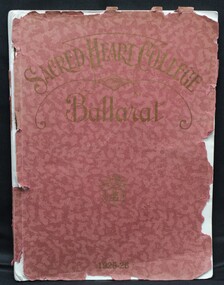Magazine - The first Sacred Heart College Annual