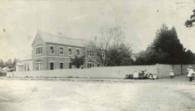 Photograph - Early photograph the the Ballarat East Convent of Mercy