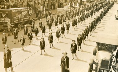 Photograph, St Patrick's Day Parade Ballarat C1940