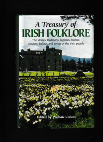 Book, Padraic Colum, A Treasury of Irish Folklore, 1967