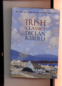 Book, Declan Kiberd, Irish Classics, 2000