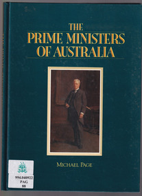 Book, Michael Page, The Prime Ministers of Australia, 1988