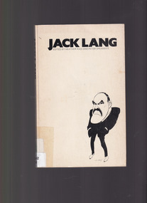 Book, Heather Radi, Jack Lang, 1977