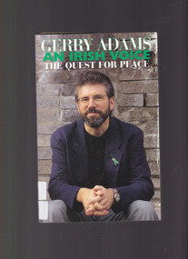 Book, Gerry Adams, An Irish voice: The quest for peace, 1997