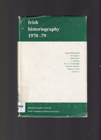 Book, Joseph Lee, Irish Historiography 1970- 79, 1981