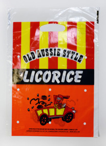 An Old Aussie Style Licorice showbag.