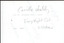 Reverse side of photograph with handwritten notes 'Camille Veselsky Foxy Night Out 27/2/04'