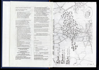 Newsletter - Wooragee Landcare Group Bound newsletters Volume 2, pages 5 & 6, February 2000