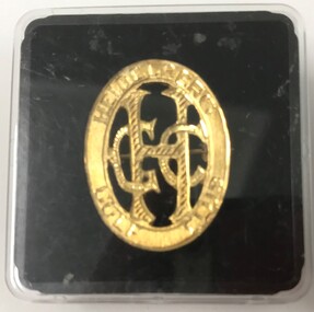 Decorative object - Badge, Heidelberg Golf Club, Women’s monthly medal