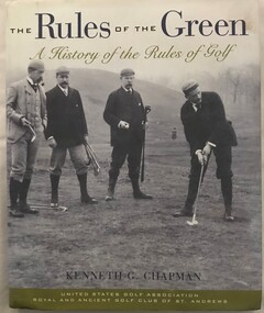 Book, Triumph Books, The rules of the green: a history of the rules of golf, 1997