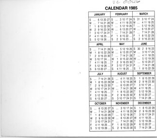 Book - Handbook, Heidelberg Golf Club, Heidelberg Golf Club Members Handbook 1985, 1985