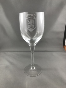 Memorabilia - Glass, Heidelberg Golf Club, HGC wine glass, 1990c