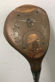Leisure object - Golf club, Walter Hagen No.4 wood