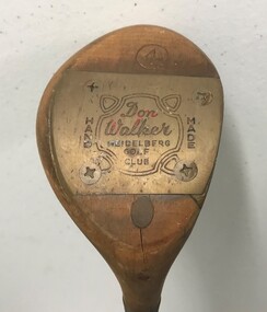 Leisure object - Golf club, George Nicoll Company, Don Walker No.4 wood, 1926c