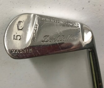 Leisure object - Golf club, George Nicoll Company, Don Walker No.5 iron, 1925c
